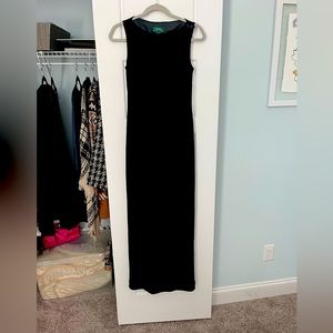 Ralph Lauren Black Gown.